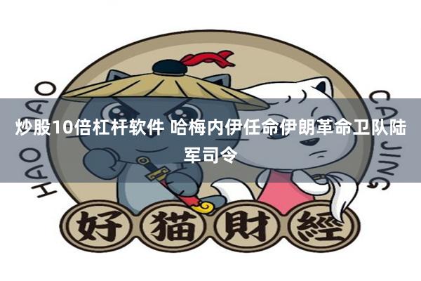 炒股10倍杠杆软件 哈梅内伊任命伊朗革命卫队陆军司令
