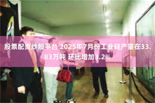 股票配资炒股平台 2025年7月份工业硅产量在33.83万吨 环比增加3.2%